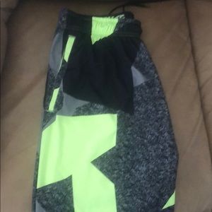 Neon Nike shorts